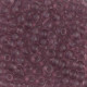 Miyuki seed beads 6/0 - Matte transparent smoky amethyst 6-142F